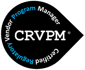 CRVPM Badge Certified Regualtory Vendor Program Manager